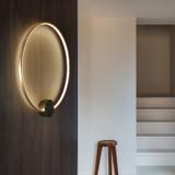 VÄGGLAMPA LED-VÄGGLAMPA APP1391-CW GAMMAL GULD 50 cm