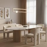 HÄNGENDE LED TAKLAMPA G123-CP SVART