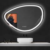 VÄGGSPEGEL LED MED BLUETOOTH-FUNKTION 70x100 cm FOG
