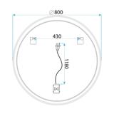 LED-VÄGGSPEGEL SOFT 80
