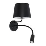 VÄGGLAMPA VÄGGLYKTA APP1610-2W Svart