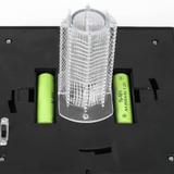 Solcellsdriven LED insektsdödande trädgårdslampa J-22 Svart