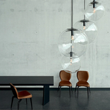 Taklampa hängande glas Lassi 20 cm APP306-1CP Svart