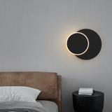 VÄGGLAMPA LED LHJ082-W Svart