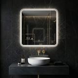 LED-VÄGGSPEGEL 70x70cm TOP-2