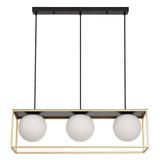 Taklampa svart-guld APP1164-3CP