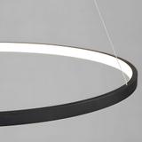 TAKLAMPA HÄNGANDE LHJ011-CP 40 cm Svart