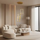 HÄNGANDE TAKLAMPA LED LHJ088-3CP GULD