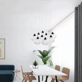 TAKLAMPA MS022-9CP Svart
