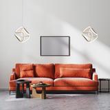 HÄNGANDE LED-LAMPA G067-CP GULD