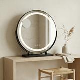Spegel LED MAKE-UP Svart 50 cm