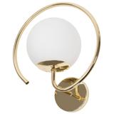 VÄGGLAMPA VÄGGLJUS APP1153-1W Guld