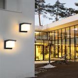 Fasadbelysning vägglampa RSL014-1W Svart