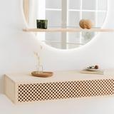 LED-VÄGGSPEGEL MED HYLLA 60 cm 102