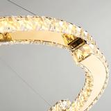 HÄNGANDE LED TAKLAMPA APP1771-CP GULD 60 cm