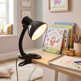 Lampka nocna biurkowa na klips JNH045-1T Czarna