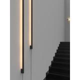 VÄGGLAMPA LED LHJ063-W 80 cm SVART