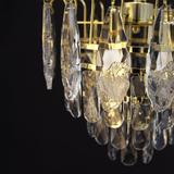 Kristall-pendellampa SWE080-CP 50cm GOLD