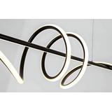 Lampa HÄNGANDE LED LHJ023-CP 120 cm SVART