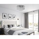 KRISTALLAMPA PLAFOND APP1039-3C KROM