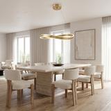 HÄNGANDE TAKLAMPA SWE069-CP 80cm BRUSH GOLD