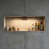 Badrum vägg LED-lampa APP1868-1W 80 cm Black