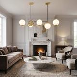 TAKLAMPA HÄNGENDE Guld APP1662-5CP