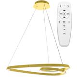Taklampa Loop LED APP797-cp Guld + Fjärrkontroll