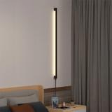 VÄGGLAMPA LED LHJ064-W 100cm SVART