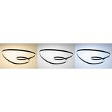 Taklampa Hängande Loop LED + Fjärrkontroll APP796-cp Svart