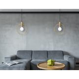 Hängande Taklampa APP485-1CP Guld