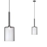 Taklampa hängande med glaskupa APP1702-1CP GREY B