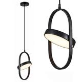 LED takpendel APP1554-CP Black