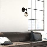 Vägglampa Glas Kinkiet APP750-1W Svart