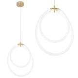 HÄNGLAMPA LED G021-CP Guld