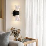 LED vägglampa G029-W Svart