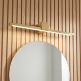 Badrum vägg LED-lampa SWE044-1W 60cm GOLD