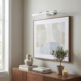 Badrum vägg LED-lampa APP1870-1W 60cm CHROME