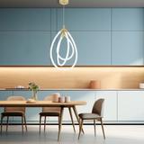 HÄNGLAMPA LED G018-CP GULD