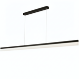 Hängande LED-lampa APP1695-CP 200 cm Svart