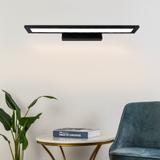 BADRUMSVÄGGLAMPA LED 60 CM APP840-1W FLAT BLACK