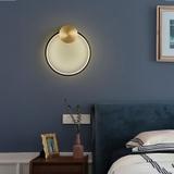 VÄGGLAMPA LED-VÄGGLAMPA APP1385-CW GAMMAL GULD 30 cm