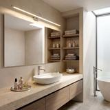 Badrum vägg LED-lampa SWE018-1W 80cm Chrome