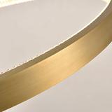 TAKLAMPA HÄNGANDE LED APP1772-CP Borstad Guld