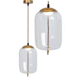 LED taklampa hängande i glas APP444-CP