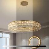 HÄNGANDE TAKLAMPA LED APP1568-CP Guld 60 cm