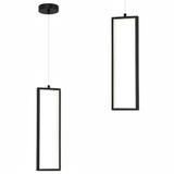 TAKLAMPA HÄNGANDE LED LHJ083-1CP SVART
