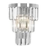 Kristallvägglampa APP1536-1W Krom