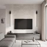 VÄGGLAMPA TILL VARDAGSRUM LED NEUTRAL 12W 92CM APP584-1W