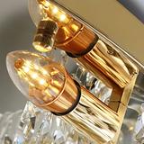 KRYSKTALLAMPA PLAFOND APP1729-8C 60 cm GULD